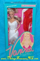 Image for Vanna White “Limited Edition” Home Shopping Club (HSC) 11 ½-inch Celebrity Fashion Doll #007 1990 Mint-in-Box (includes Accessories & 2nd Outfit) <b><span style='color:red'>*****PRIORITY MAIL SHIPPING INCLUDED – DOMESTIC ORDERS ONLY!*****</span></b><span style='color:purple'>